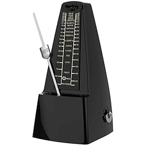 CANTUS Mechanisch metronoom, luid geluid, hoge precisie, geen batterijen nodig, voor piano/gitaar/viool/trommel en andere instrumenten