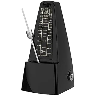 Cantus Métronome mécanique avec avertissement sonore sans piles 350 Black - Les Beatles, Paul McCartney, John Lennon, RIngo Starr, George Harrison