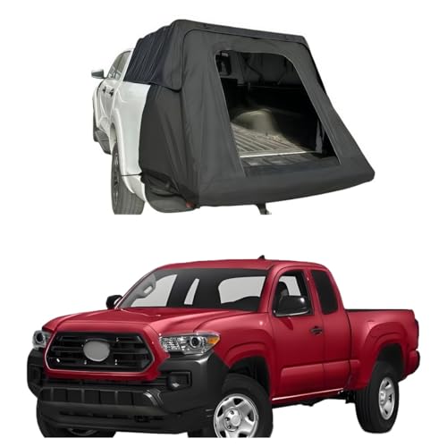 Bravixan Foldable Soft Truck Topper Compatible for Toyota Ta