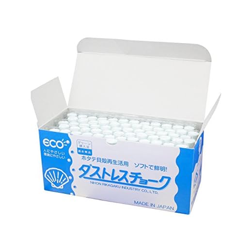 72 Pieces White dustless Chalk