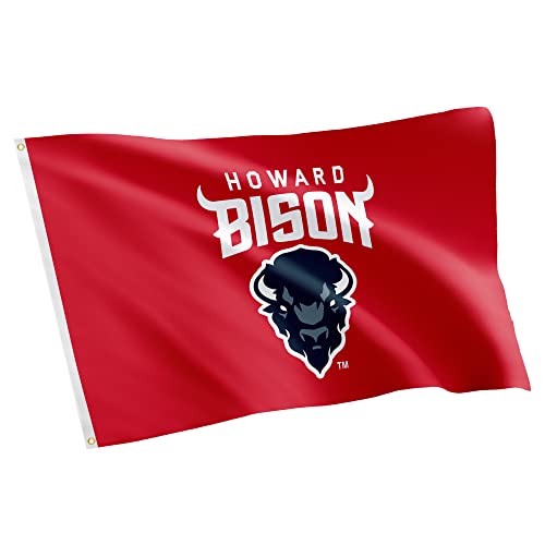 Desert Cactus Howard University HU Bison Flag 3x5 Outdoor (#1) by Desert Cactus - Used condition - US$22.32