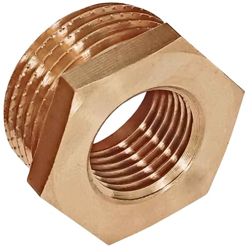 Megahaustechnik Messing Reduzierstück 1 1/2' AG auf 3/4' IG