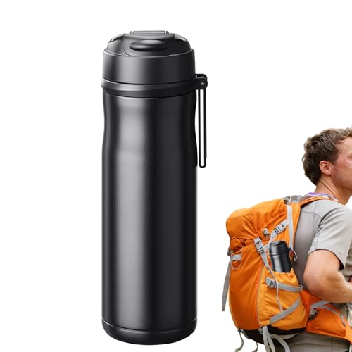 Tea Infuser Travel Mug - 600ml Insulated Bottle with Tea Infuser | Travel Tumbler for Cold Brew Coffee and Loose Tea - Image 6