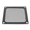5PCS PC Case Dust Mesh Filter, 80x80mm / 3.1x3.1in Nylon Dust Filter Cover, Magnetic Frame Computer Cooler Fan Dust Mesh Grill Black, Supports 80mm Ventilation Holes