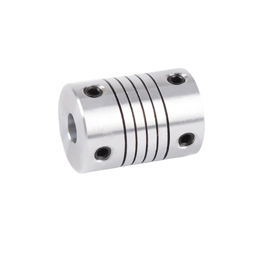 Accouplement d'arbre flexible 3-10 mm for moteurs pas à pas - Idéal for les imprimantes CNC et 3D(20pcs D19 L25pcs Bore 4x6.35pcs)