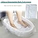 Ionic Detox Foot Bath Tub Basin for All Ionic Foot Bath Detox Machine, Professional Deep Foot Soaking Bath Basin with 100 Tub Liners (2 Tub + 200 Liners)