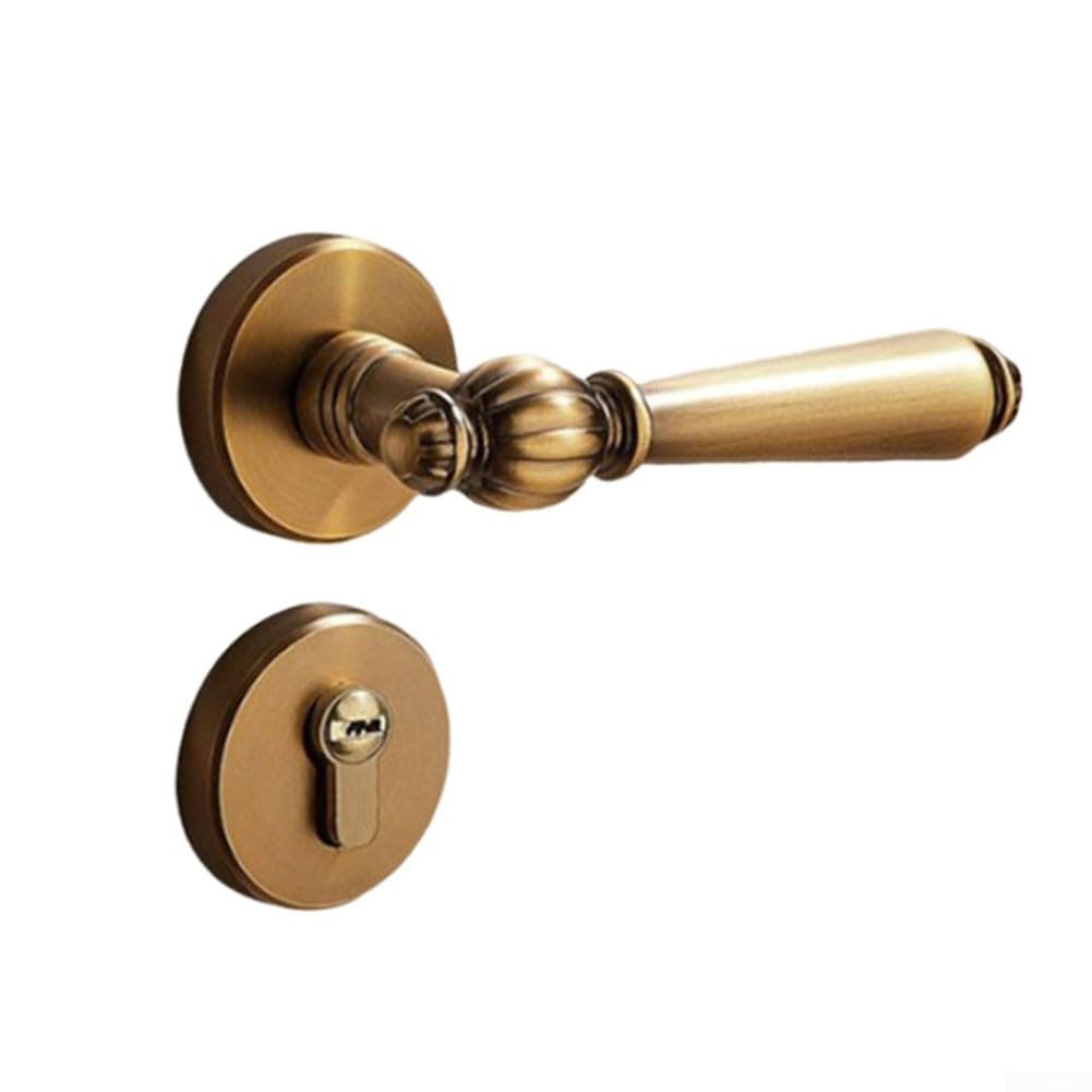 Verrou de porte en bois vintage intérieur avec système antibruit