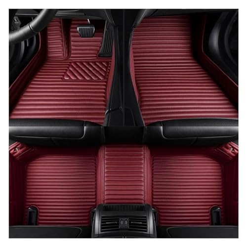 Tapis de sol pour GLA X156 étanche en cuir PU antidérapant
