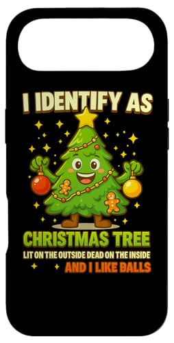 I Identify As A Christmas Tree Lit On The Outside Dead On �X�}�z�P�[�X iPhone Air �p