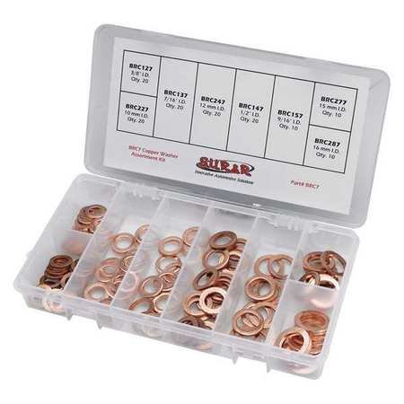 Amazon.com: Brake Line Washer Assortment Kit, Copper : Automotive
