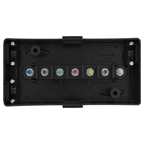Abn 7 Pin Trailer Wiring Harness Plug Inline Trailer Cord - Roj Plug Trailer Cord With 7 Gang Junction Box And 4Ft Cord #TOP2