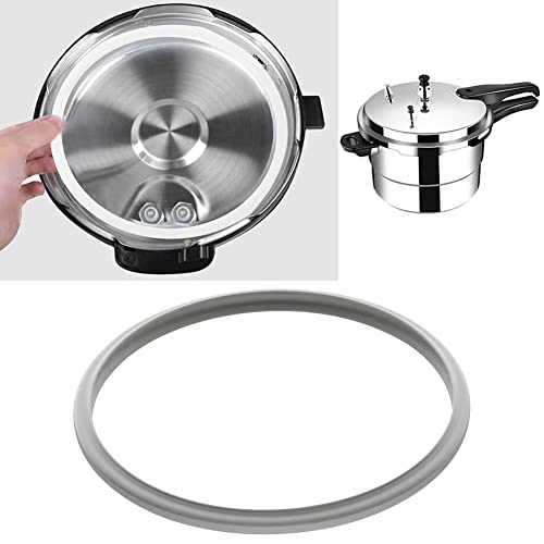 BagLEv Ring para olla a presión, junta de silicona transparente de repuesto para olla a presión 22/24/26cm (22cm) miniatura 3