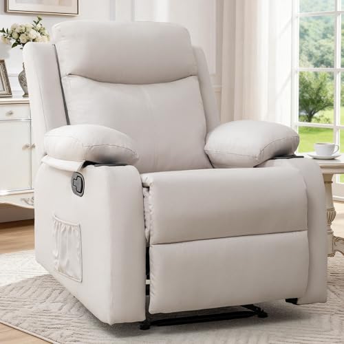 Korser Manual Recliner with Cup Holders