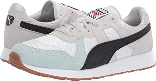 PUMA Puma Men's RS-100 Sneaker, Glacier Gray White, 4 M US