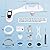 Bidet Attachment for Toilet Warm Water, Temperature Display Hot & Cold Water Non-Electric Adjustable Pressure Self Cleaning Frontal & Rear Dual Nozzle Wash Bidet Attachment for Rear & Feminine Wash