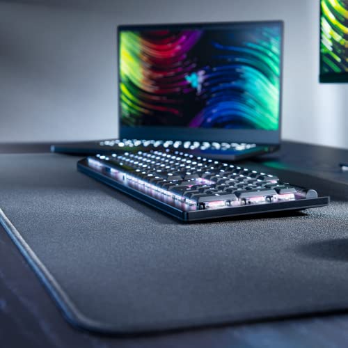 Razer Deathstalker V2 Pro Wireless Gaming Keyboard: Low-Profile Optical Switches - Clicky Purple - Hyperspeed Wireless & Bluetooth 5.0-40 Hr Battery - Ultra-Durable Coated Keycaps - Chroma Rgb #TOP7