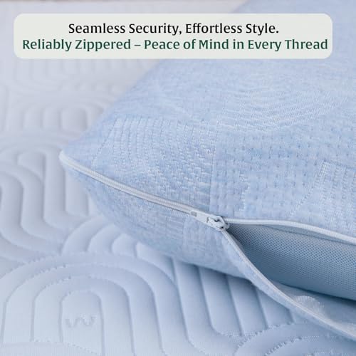 Image of The White Willow Soft Fabric Pillow Case 15 inch L x 13 inch W x 4.3 inch H, Washable, Removable Zippered Pillow Cover Only - Green