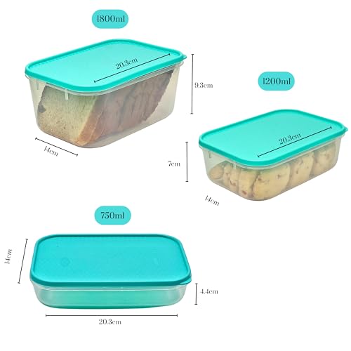 Image of Happy Cove Kitchen 15 Piece Container Set - Durable Containers for Kitchen Storage Set, BPA-Free, Stackable, Clear Organizers for Pantry, Fridge, and More | Microwave Safe | Dishwasher Safe