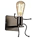 Produktbild Wandlicht Lampe Indoor Retro Wandleuchten Industriell Kinder Wandleuchte Kinderzimmer Küchenzubehör-Schlafzimmer-Lampe Nachttischlampe LED Country Home Wandleuchten for Wohnzimmer, Balkon, Café
