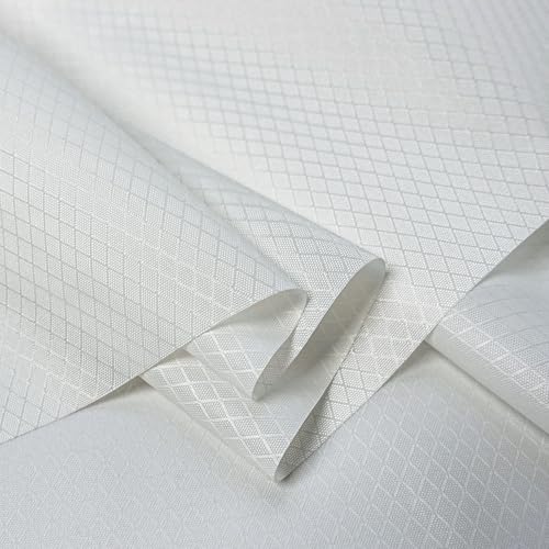 emma kites White Ripstop Nylon PU3000 Waterproof 1.9 oz 70D