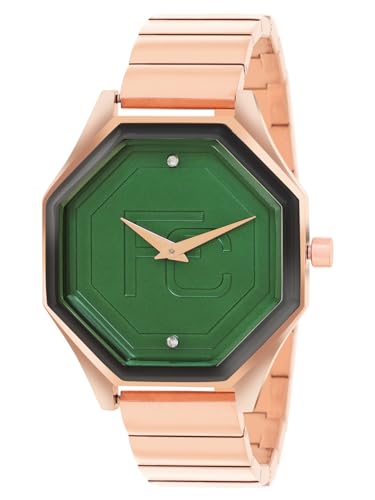Image of French Connection Ascend Green Rectangle Dial Womens Analogue Watch FCN090RGM