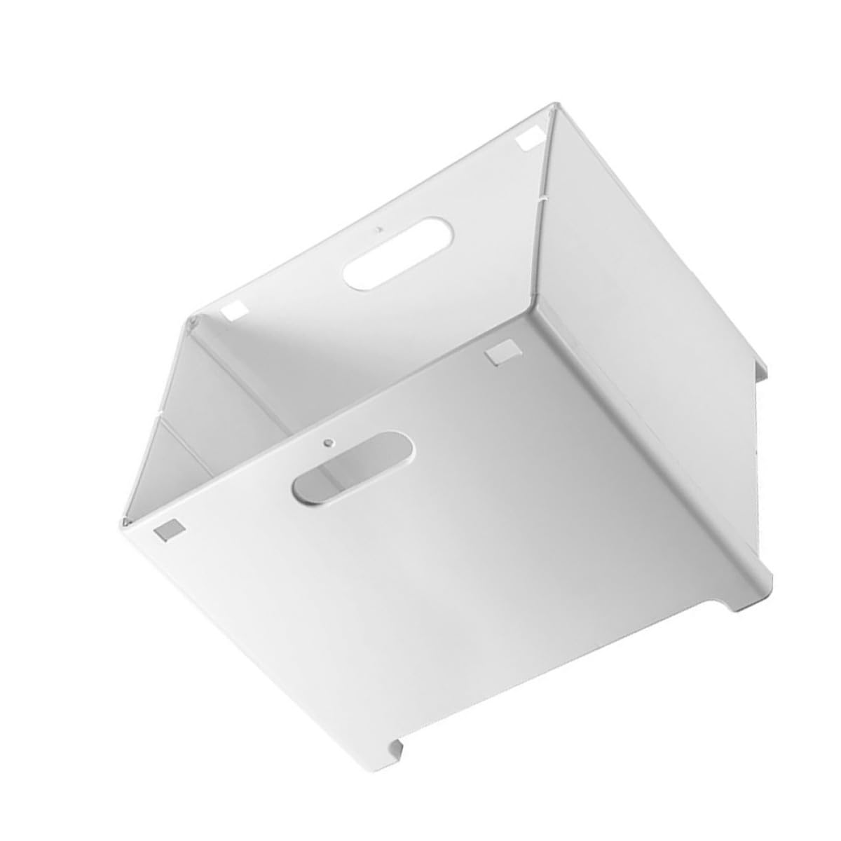 Panier à linge suspendu organisateur polyvalent et rangement pratique de salle de bain blanc