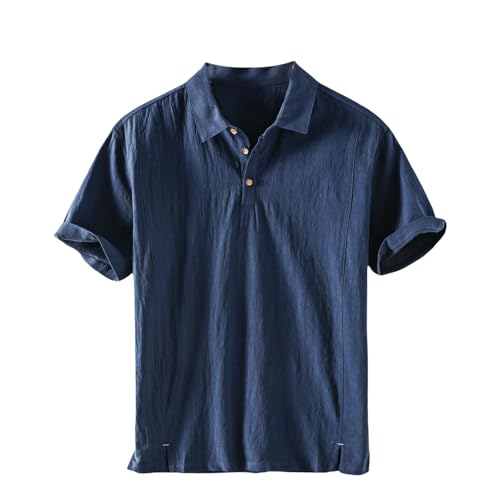 Chemise homme légère et anti-transpiration en lin fin style chinois