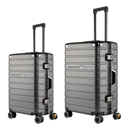 SIATELOO Wbp[Xו2_Zbg - 20/26C` qЏF @݉ 22x14x9C` & `FbNX[cP[XA 9H h~ n[hVF PC A~t[t op, O[, 20-inch & 26 inch