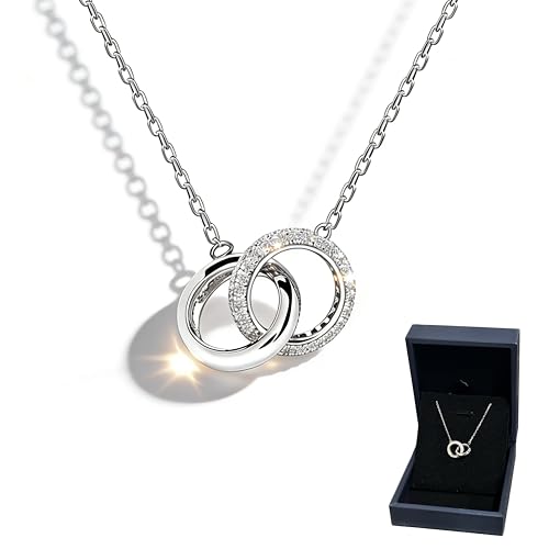 925 Sterling Silver Necklaces for Women Fashion Dainty Pendant Necklace
