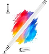 Case-Magic 2 in 1 Universal Stylus Pen with Fine Point Disc Tip+ Micro-Knit Hybrid Fiber Tip| for...