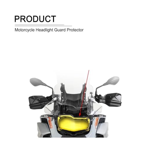 Protection de phare pour BMW F750GS et F850GS Adventure 2018-2022 grille de protection noire - 3