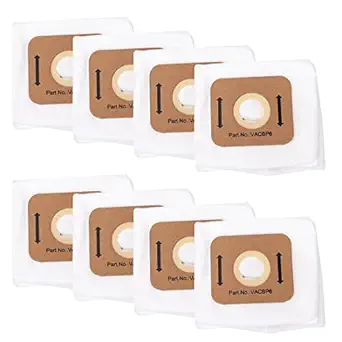 8 Pack Vacuum Filter Bags Replacement for Atrix Backpack Vac 8-Quart, Replace Part VACBP1 VACBP6 VACBP36V VACBPAI