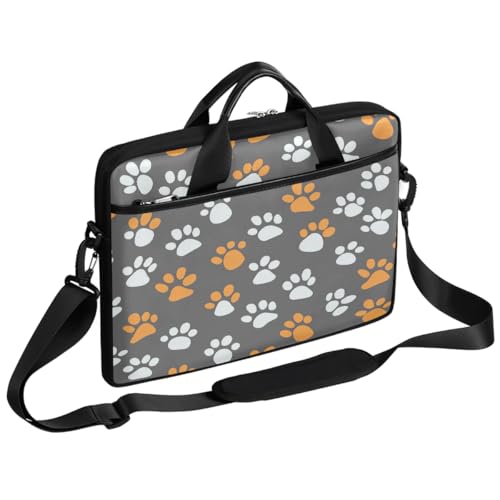 Bolsa para portátil Doodle Animal Paws 15 pulgadas