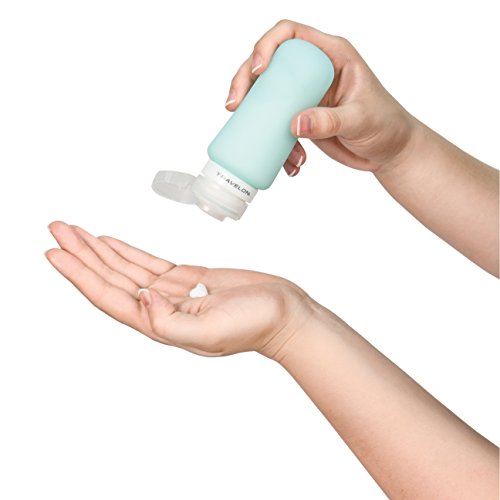 Travelon Set Of 2 Smart Tubes, 3 Ounce, Orange/Blue, One Size2