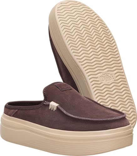 Image of HEYDUDE Women's Austin Lift Platform Mule | Casual Slip-On Shoes | Lightweight, Comfortable, Stylish Everyday Footwear