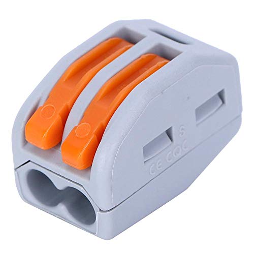 Conector rápido de fio, bloco de terminais, iluminação de 2 vias PCT-212 Scientific para projetos de