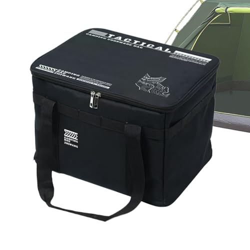 Storage Bag for Camping,Duffle Bag for Camping - Waterproof Kitchen Equipment Carrying Solution for Tents Traveling Picnic Backpacking Hiking Adventure