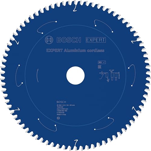 Lame scie circulaire aluminium Bosch EXPERT longévité maximale