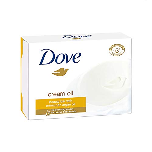 Dove Argan Oil Beauty Bar Soap, 4.75 Oz / 135 Gr