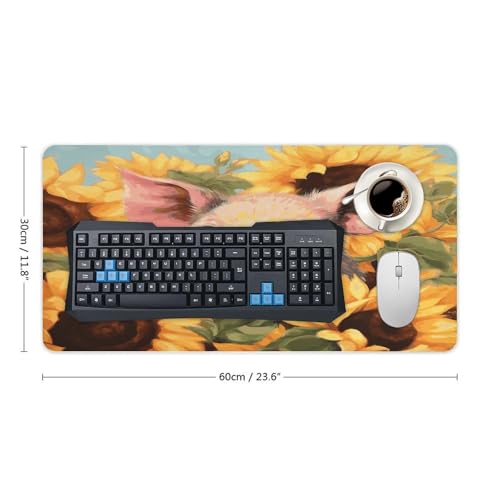 Desk Pad grande con base de goma y tamaño 30x60 cm miniatura 2