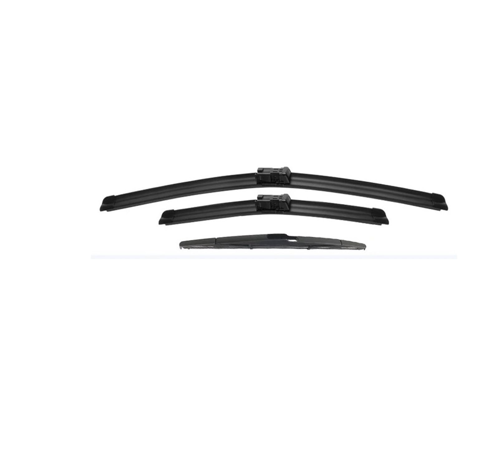 Parabrisas Escobillas Para Peugeot 208 2012-2017 Escobillas Limpiaparabrisas Delanteras Y Traseras De 26" + 16" + 14" Escobillas limpiaparabrisas delanteras