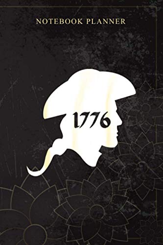 Notebook Planner US Revolutionary War Soldier 1776 Patriot: Money, Planning, Bill, 6x9 inch, Daily Journal, Personal, Book, 114 Pages