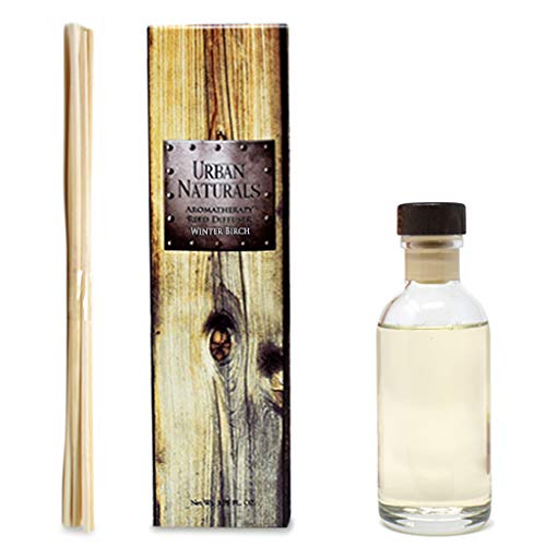 Urban Naturals Winter Birch Reed Diffuser Oil Gift Set | Birch Wood & Balsam Scented Oil with Bamboo Reed Sticks | Great Holiday Home Fragrance Air Freshener for The Living Room - Image 3
