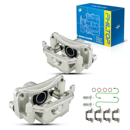 Image of PHILTOP Rear Brake Caliper for INFINITI G35 G37, Nissan 350Z 370Z