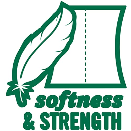 Seventh Generation Toilet Paper Recycled Bath Tissue 100% Recycled Paper 2-ply without Chlorine Bleach 12 Rolls