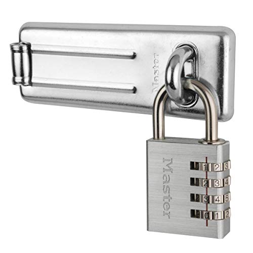 Preisvergleich Produktbild Master Lock 7640704EURD Set aus Sicherheitsüberfalle und Kombinationsvorhängeschloss