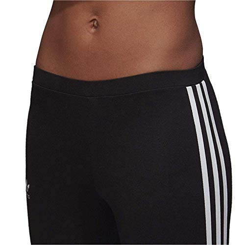 adidas Originals womens 3-stripes Leggings, Black/White, X-Small US