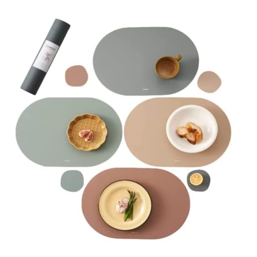 Heat-Resistant Non-Slip Silicone Placemats