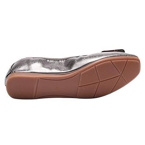 Women's Soft Flat Slip-On Ballerina Walking Shoes4