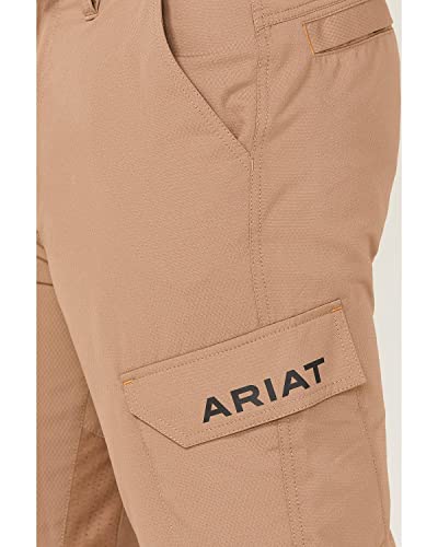Image of ARIAT Men's M5 Khaki Work Flow Rebar Ultralight Straight Leg Pants Beige /Khaki 33W x 38L